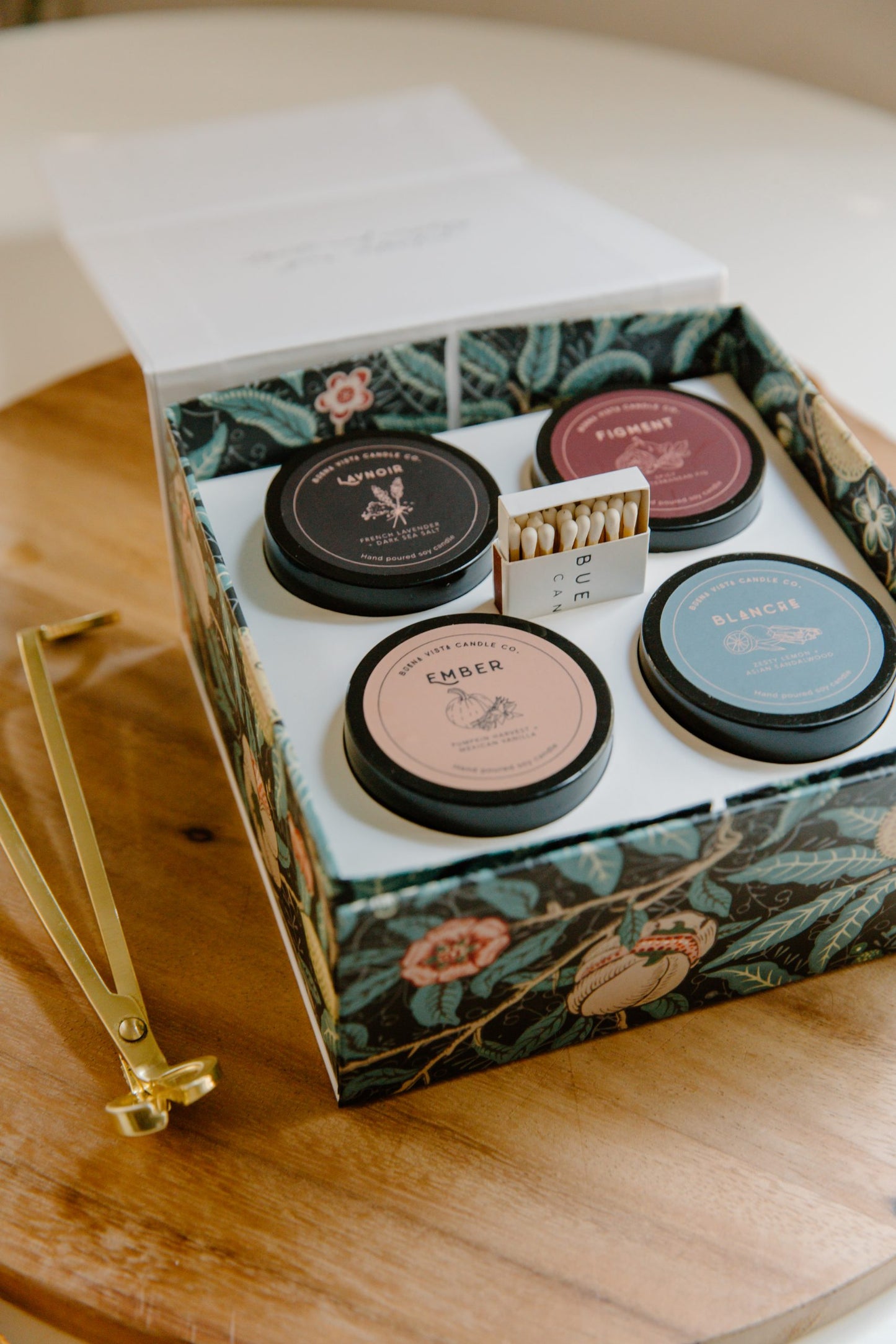 Amber Luxe Candle Gift Box